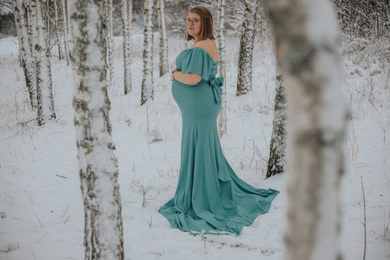 gravidporträtt, porträttfotograf enköping, gravidporträtt vinter